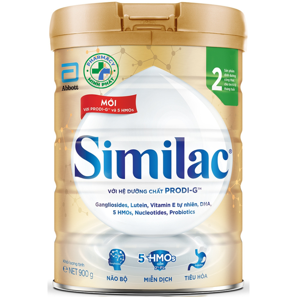 Sữa Similac 5G số 2 900g (6-12 tháng)